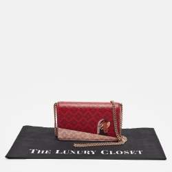 Pre Owned Kate Spade Multicolor Leather Flap Crossbody Bag