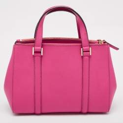 Kate Spade Pink Leather Newberry Lane Loden Tote