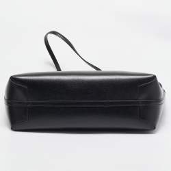 Pre Owned Kate Spade Black Leather Large Bleecker Tote