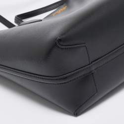 Pre Owned Kate Spade Black Leather Large Bleecker Tote