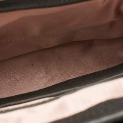 Pre Owned Kate Spade Black Leather Floral Applique Tressa Shoulder Bag