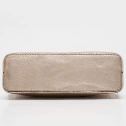 Pre Owned Kate Spade Gold Leather Wellesley Hanna Crossbody Bag
