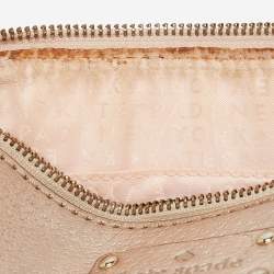 Pre Owned Kate Spade Gold Leather Wellesley Hanna Crossbody Bag