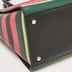 Pre Owned Kate Spade Multicolor Leather Medium Staci Tote