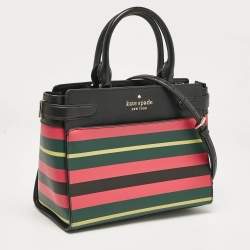 Pre Owned Kate Spade Multicolor Leather Medium Staci Tote