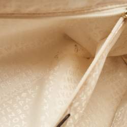 Pre Owned Kate Spade White Leather Carli McCall Street Satchel