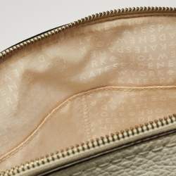 Pre Owned Kate Spade White Leather Carli McCall Street Satchel