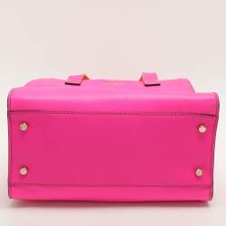 Kate Spade Pink Leather Little Kennedy Brightspot Avenue Satchel