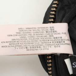 Kate Spade Black Satin Belt Bag