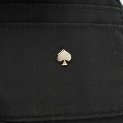 Kate Spade Black Satin Belt Bag