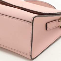Kate Spade Pink Leather Mini Nora Top Handle Bag