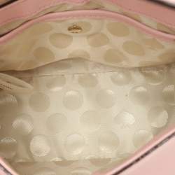 Kate Spade Pink Leather Mini Nora Top Handle Bag