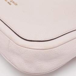 Kate Spade Lilac Leather Roulette Messenger Bag