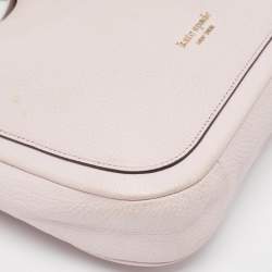 Kate Spade Lilac Leather Roulette Messenger Bag