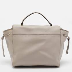 Kate Spade Light Beige Leather Way Lilah Top Handle Bag