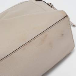 Kate Spade Light Beige Leather Way Lilah Top Handle Bag