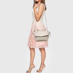 Kate Spade Light Beige Leather Way Lilah Top Handle Bag
