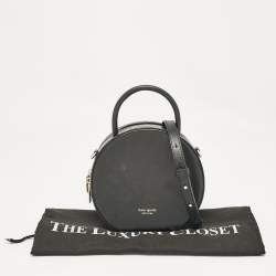 Kate Spade Black Leather Small Andi Canteen Shoulder Bag