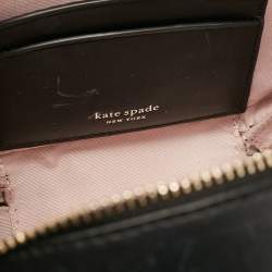 Kate Spade Black Leather Small Andi Canteen Shoulder Bag