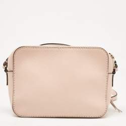 Pre Owned Kate Spade Pink Leather Kingston Drive Arla Crossbody Bag