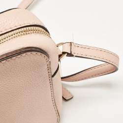 Pre Owned Kate Spade Pink Leather Kingston Drive Arla Crossbody Bag
