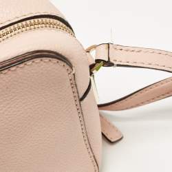 Pre Owned Kate Spade Pink Leather Kingston Drive Arla Crossbody Bag