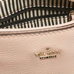 Pre Owned Kate Spade Pink Leather Kingston Drive Arla Crossbody Bag