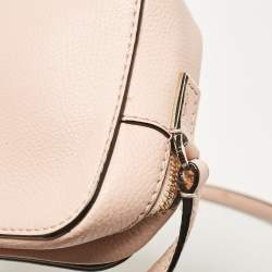 Pre Owned Kate Spade Pink Leather Kingston Drive Arla Crossbody Bag