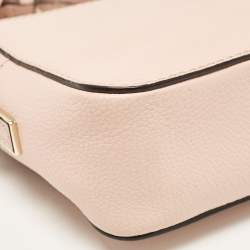 Pre Owned Kate Spade Pink Leather Kingston Drive Arla Crossbody Bag
