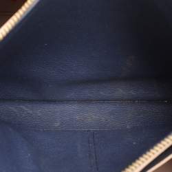 Pre Owned Kate Spade Blue Leather Hayes Street Tote