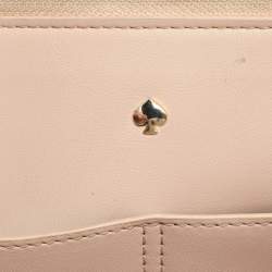 Pre Owned Kate Spade Blue Leather Hayes Street Tote