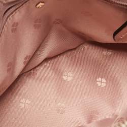 Pre Owned Kate Spade Beige/Black Leather Small Spencer Crossbody Bag