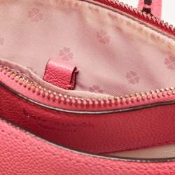 Kate Spade Peach Leather Margaux Mini Satchel 