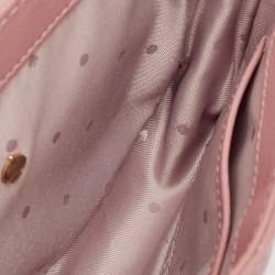 Pre Owned Kate Spade Pink Quilted Leather Mini Emerson Place Vivenna Shoulder Bag