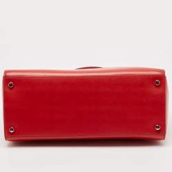 Kate Spade Red Leather Beacon Court Jeanne Tote