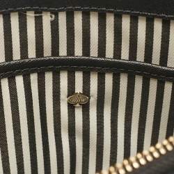 Pre Owned Kate Spade Beige/Black Leather Cameron Street Clarise Crossbody Bag