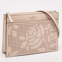 Kate Spade Light Pink Leather Cameron Street Clarise Crossbody Bag