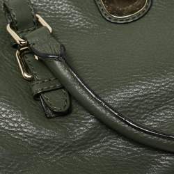 Kate Spade Olive Green Leather Lola Avenue Rollins Tote