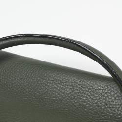 Kate Spade Olive Green Leather Lola Avenue Rollins Tote