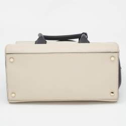 Kate Spade Beige/Black Leather Cameron Street Candace Tote
