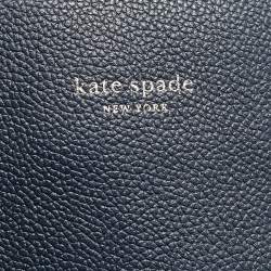 Kate Spade Navy Blue Leather Margaux Tote
