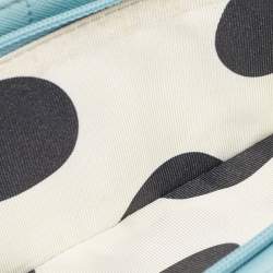 Kate Spade Light Blue Leather Bifold Continental Wallet