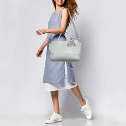 Kate Spade Grey Leather Larson Tote