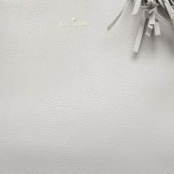 Kate Spade Grey Leather Larson Tote