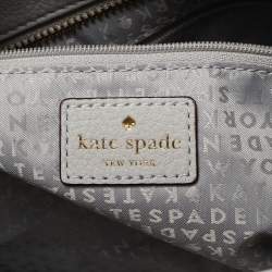 Kate Spade Grey Leather Larson Tote