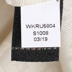 Kate Spade Silver Leather Larchmont Avenue Logo Penny Tote