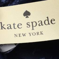 Kate Spade Blue Leather Mulberry Street Pyper Double Zip Crossbody Bag