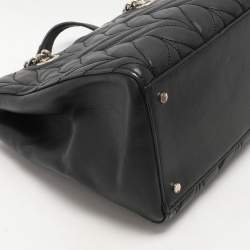 Pre Owned Kate Spade Black Quilted Leather Briar Lane Tote