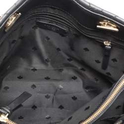 Pre Owned Kate Spade Black Quilted Leather Briar Lane Tote