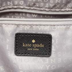 Kate Spade Dark Beige Glitter PVC Mavis Street Taden Tote